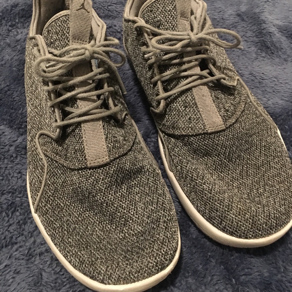 Grey Knit Jordan’s